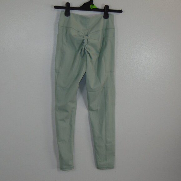 Sage Green High-Waist Leggings – Size Medium & Large (New) - Picture 6 of 8